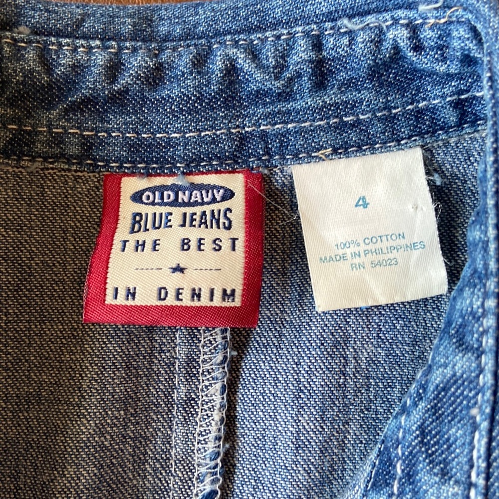 Vintage Sleeveless Jeans Dress - Picture 13 of 15